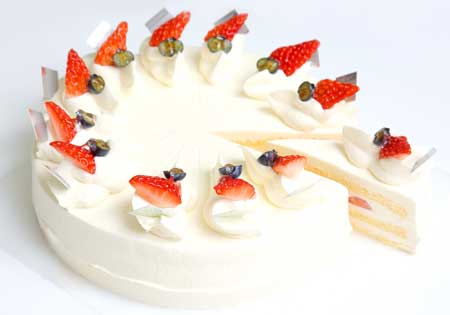 イチゴのショートケーキ